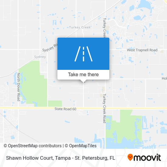 Mapa de Shawn Hollow Court