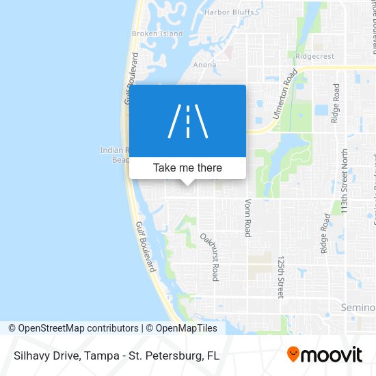 Silhavy Drive map