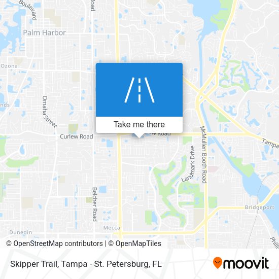 Skipper Trail map