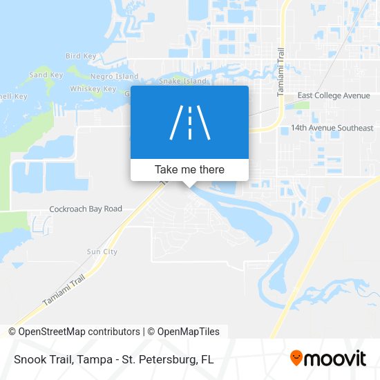 Snook Trail map