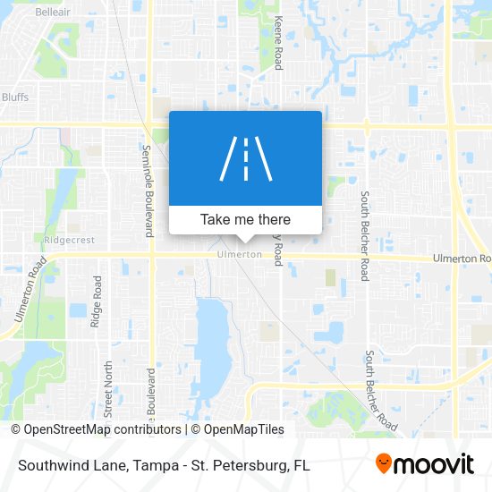 Southwind Lane map