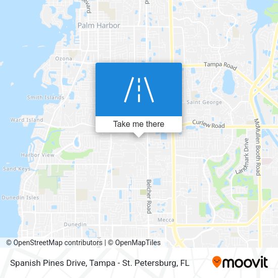 Mapa de Spanish Pines Drive