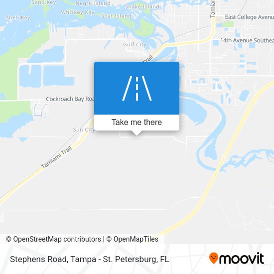 Stephens Road map