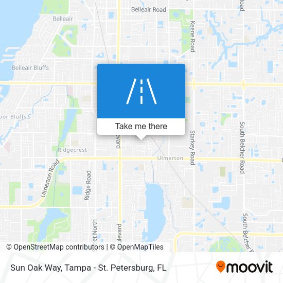 Mapa de Sun Oak Way