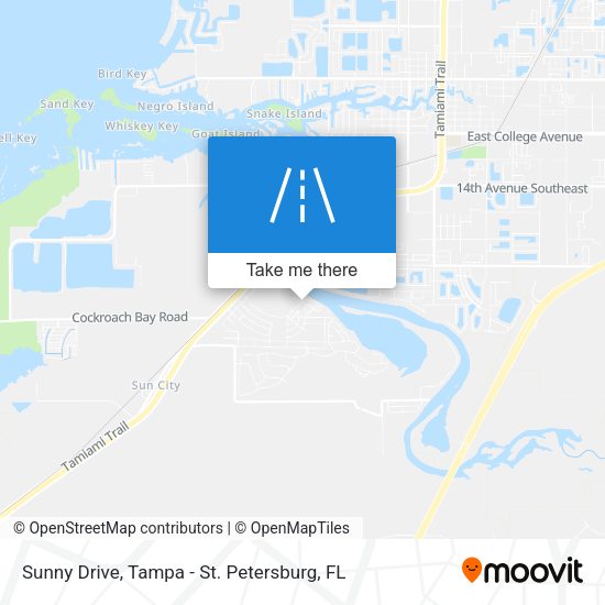 Sunny Drive map