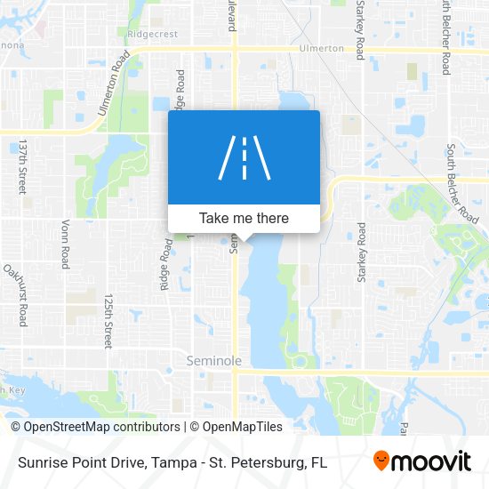 Mapa de Sunrise Point Drive
