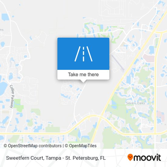 Mapa de Sweetfern Court