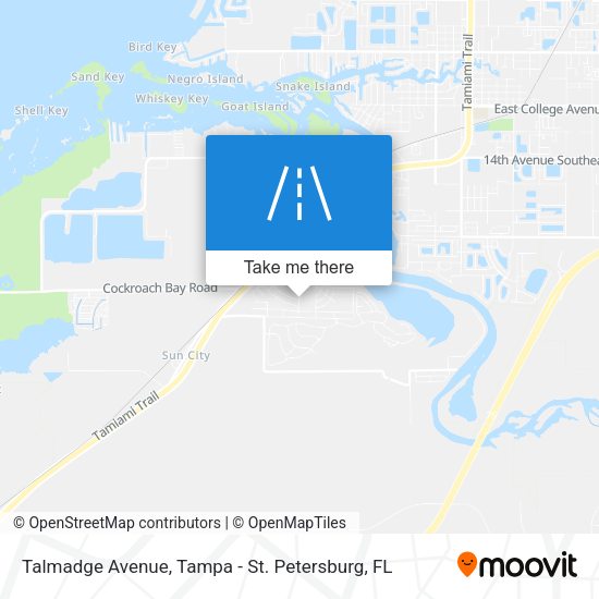 Mapa de Talmadge Avenue