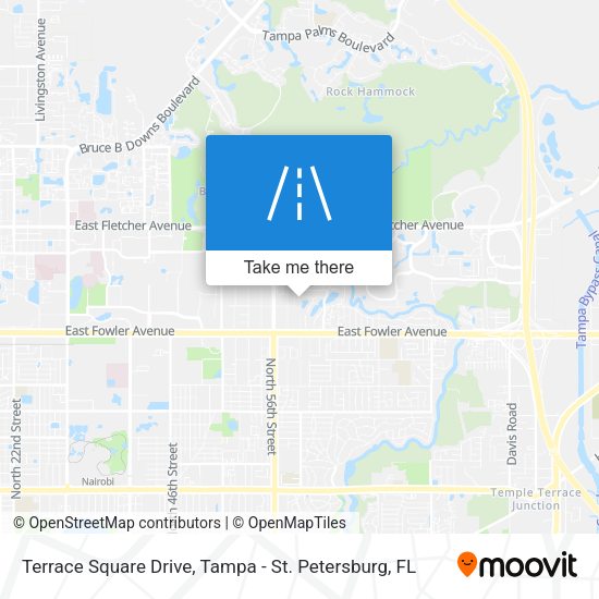 Terrace Square Drive map