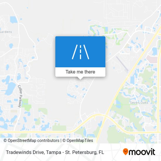 Mapa de Tradewinds Drive