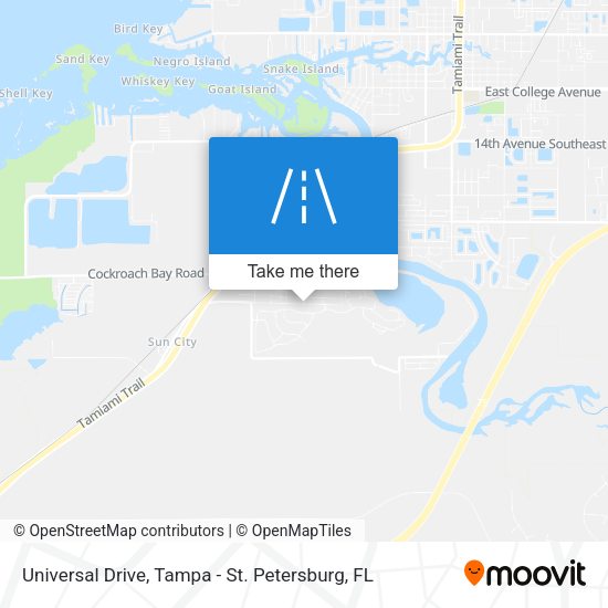 Universal Drive map