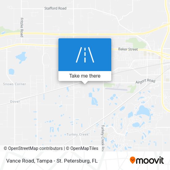 Mapa de Vance Road