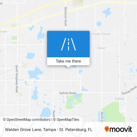 Mapa de Walden Grove Lane