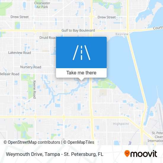 Weymouth Drive map