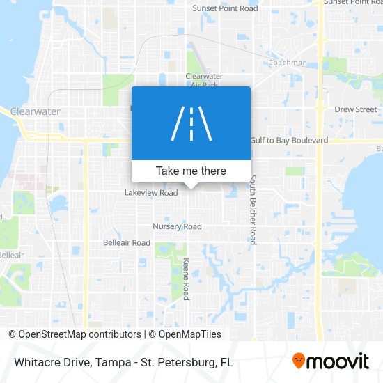 Whitacre Drive map