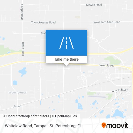 Mapa de Whitelaw Road