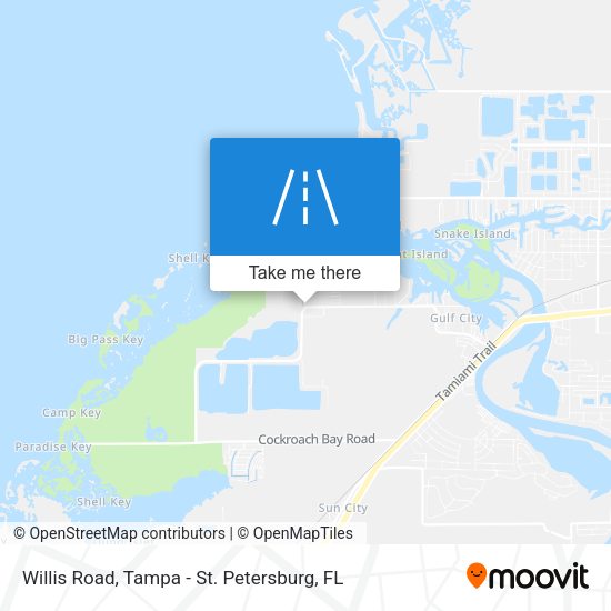 Willis Road map