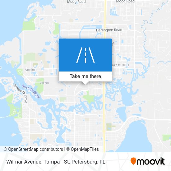 Wilmar Avenue map