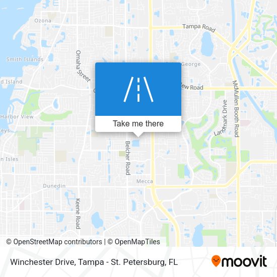Mapa de Winchester Drive