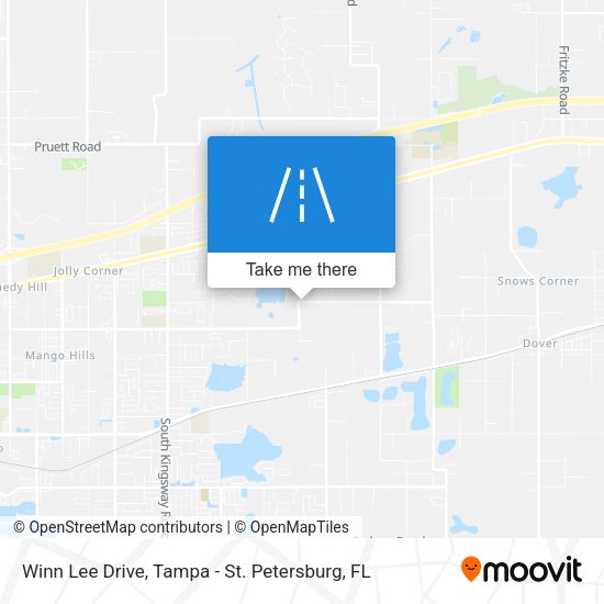 Winn Lee Drive map