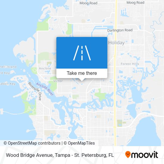 Mapa de Wood Bridge Avenue