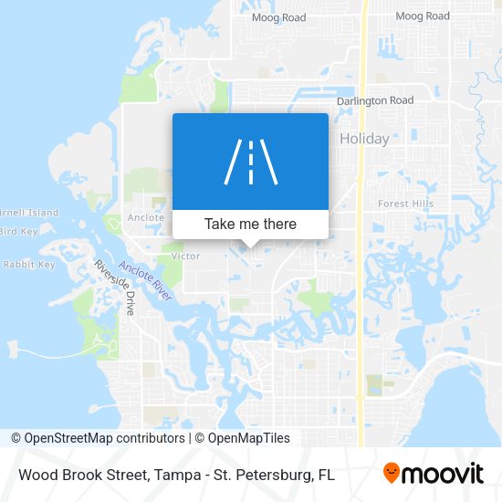 Mapa de Wood Brook Street