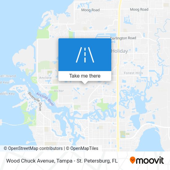 Wood Chuck Avenue map