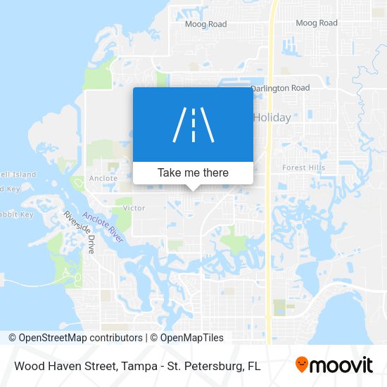 Wood Haven Street map
