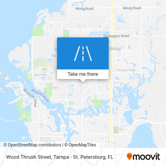 Mapa de Wood Thrush Street