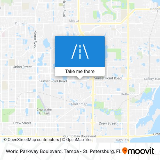 World Parkway Boulevard map