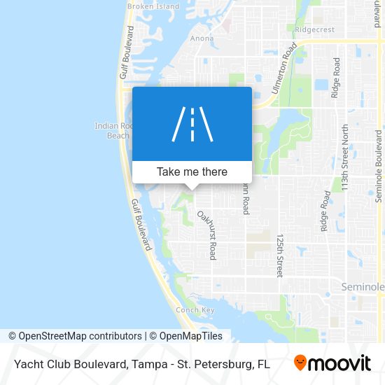 Mapa de Yacht Club Boulevard