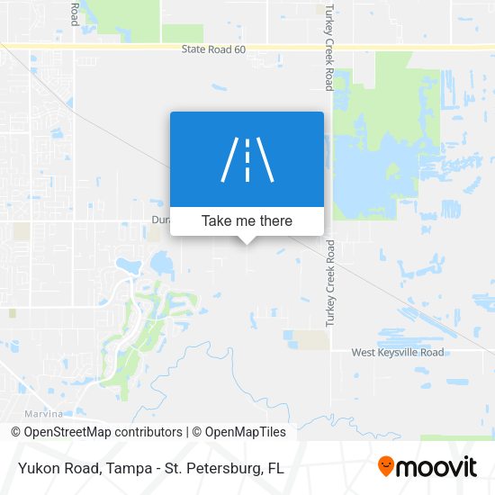 Yukon Road map