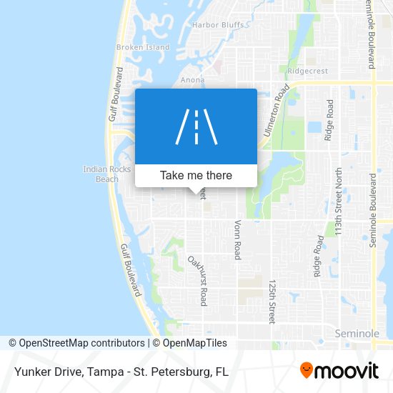 Yunker Drive map