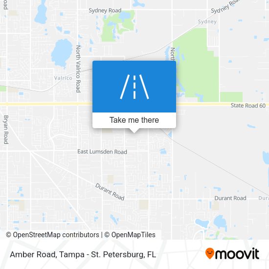 Mapa de Amber Road