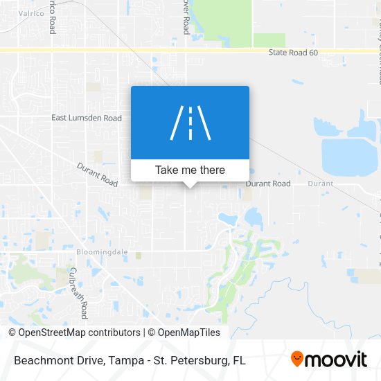 Beachmont Drive map