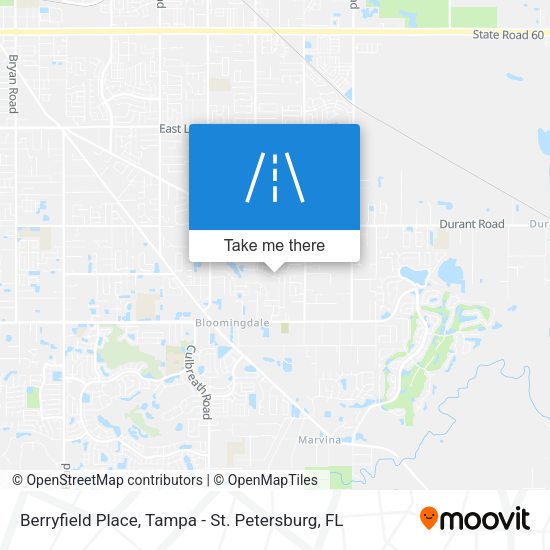 Mapa de Berryfield Place