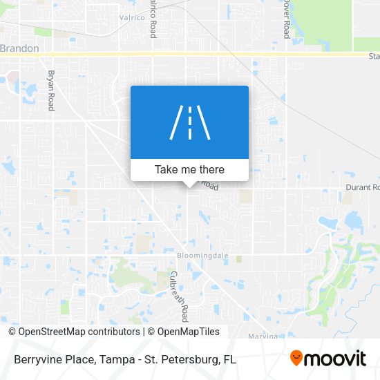 Berryvine Place map