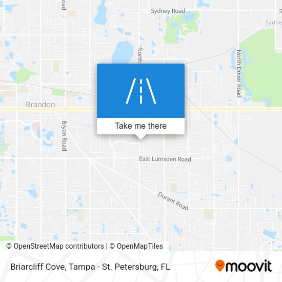 Briarcliff Cove map