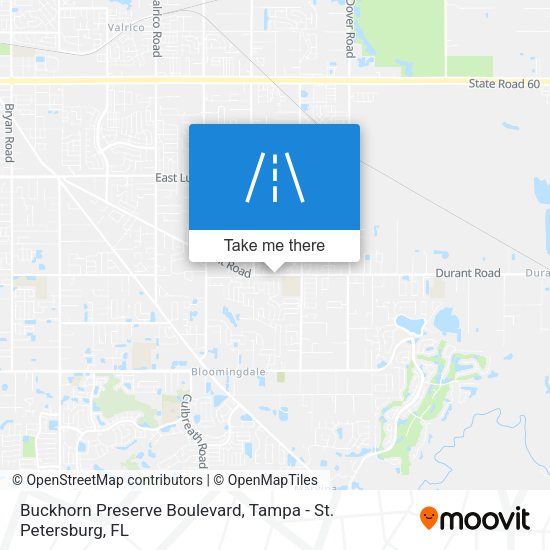 Mapa de Buckhorn Preserve Boulevard