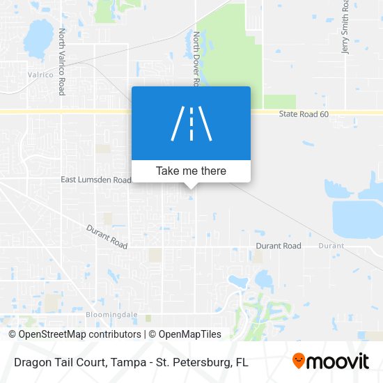 Dragon Tail Court map