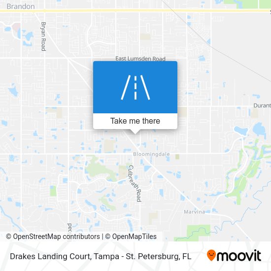 Mapa de Drakes Landing Court