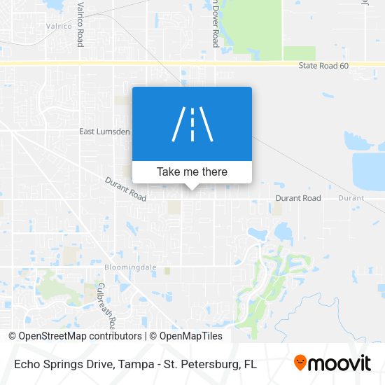 Mapa de Echo Springs Drive