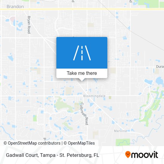 Gadwall Court map