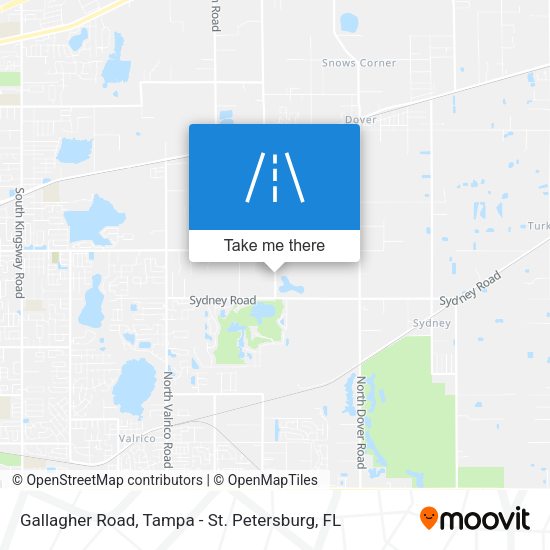 Gallagher Road map
