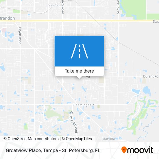 Mapa de Greatview Place