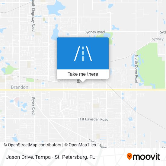 Jason Drive map