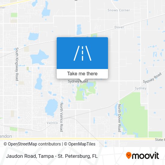 Mapa de Jaudon Road