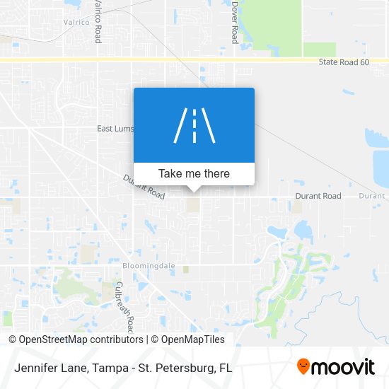Jennifer Lane map