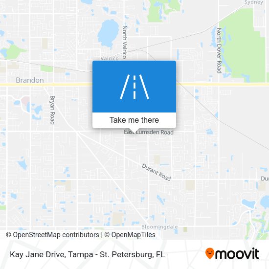 Mapa de Kay Jane Drive