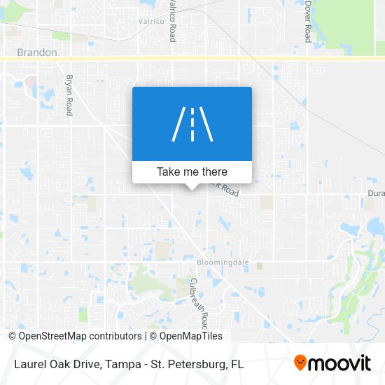 Mapa de Laurel Oak Drive